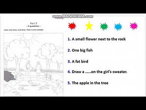 Practice tests plus movers Test 1 Listening p5