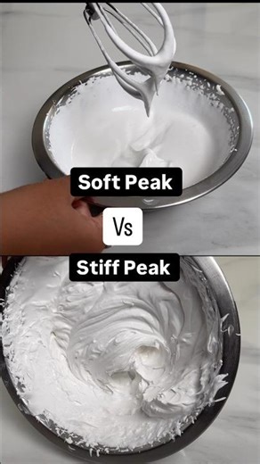Baking Basics: Soft Peak vs Stiff Peak Made Easy
