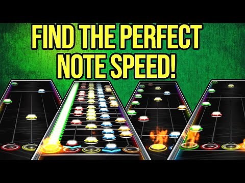 Why YOUR Note Speed Matters on Clone Hero! (Best Clone Hero Note Speed Description and Tutorial)