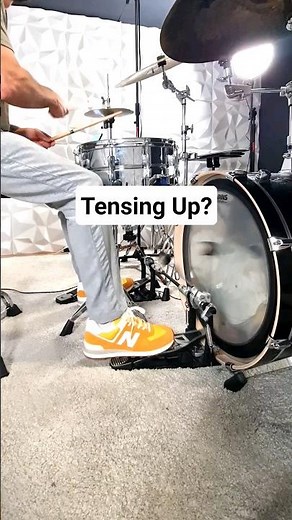 The key to fast double bass drumming: Relax! #shorts