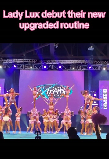 Lady Lux Goes for the Cheer Worlds Ring 2023