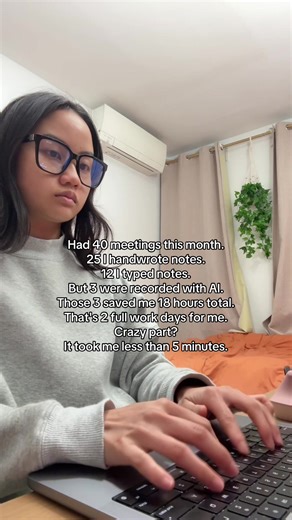 If you have meetings at work you’ve got to try the playbacks app it’s a GAME CHANGER for being productive at work without doing any extra work ‼️‼️‼️ #corporatetok #offcelife #corporatelife #productivityhacks #corporatehacks