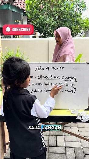 Aulia, If the four animals above race? Who will get home first?🤭 #shorts #logic