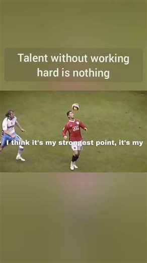 Talent without hardwork is nothing. Ronaldo mindset.inspiration from #GOAT Ronaldo #greatness