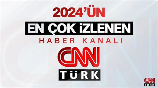 CNN TÜRK 2024'te en çok izlenen haber kanalı oldu | Video