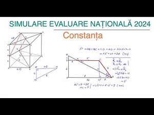 Simulare Evaluare Nationala 2024 - Constanta (Problemele 5,6 de la SUB III)