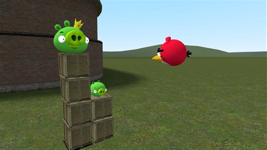 【GMOD】模组推荐：愤怒的小鸟