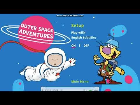 PBS Kids: Outer Space Adventures 2017 DVD Menu Walkthrough