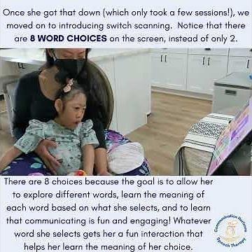 How to start introducing auditory switch scanning