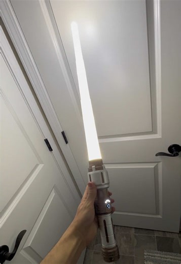 Lightsaber Flashlight! 😱 @SKYFIRE Store #foryoupage #foryoupage #tools #outdoors #trending