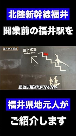 福井県人が紹介する福井駅の見所+ランチを一気にご紹介NO１ #shorts