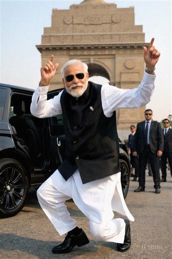 narender modi dancing
