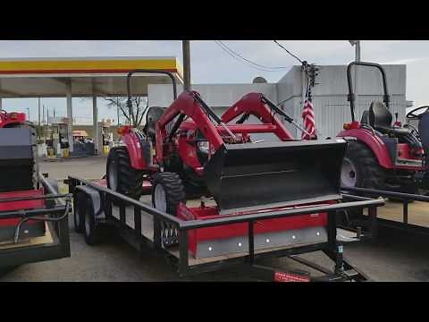 Mahindra 1533 shuttle shift tractor package