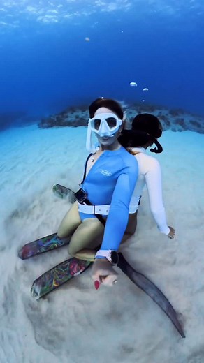 🤭 🧜🏻‍♀️: @awaywithmaria @gypsyadventures_ @oceangalz #beesinthetrap #trend #underwater #freediving #ocean #oceanworld #lol #funny #freediver #whatsgoingon #funnytrend #nikiminaj | oceangalz