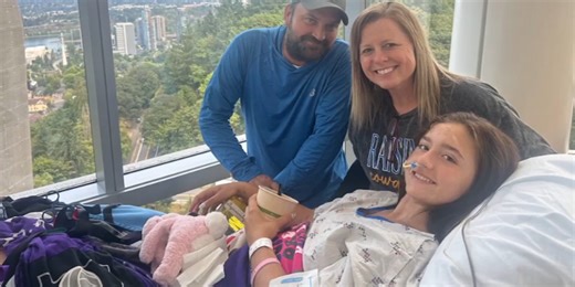 Crook County teen out of hospital, on track to walk again after falling asleep at wheel in crash