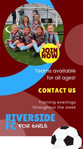 We welcome girls of all ages and experience! Get in touch and we will make sure your girl gets pointed in the right direction 🙌⚽️ | Riverside Girls FC