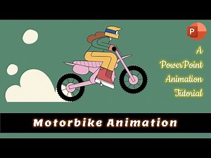 Motorbike Animation in PowerPoint Tutorial