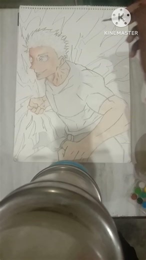 #Gogo saturo #part 1 #anime art # aag # anime drawing # anime art gallary # drawing # @aag2311