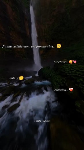 Nannu vadhileyanu ani promise chey✨🥀🥺.... #trending #shorts #reels #lyrics #whatsappstatus #explore
