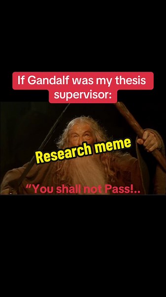 Follow for more research-related contents! #research #meme #thesis #student #supervisor #academia #phd #nursingstudent #studentlife #undergraduate #graduate