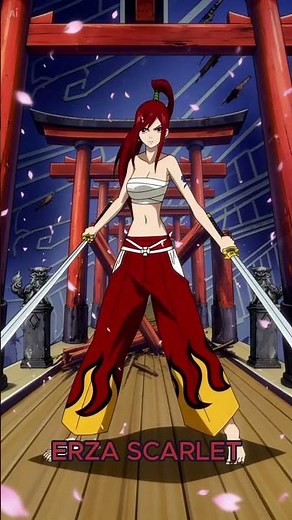 Armaduras Erza Scarlet ⚔️⚔️ #anime #lucha #fantasia #fairytail