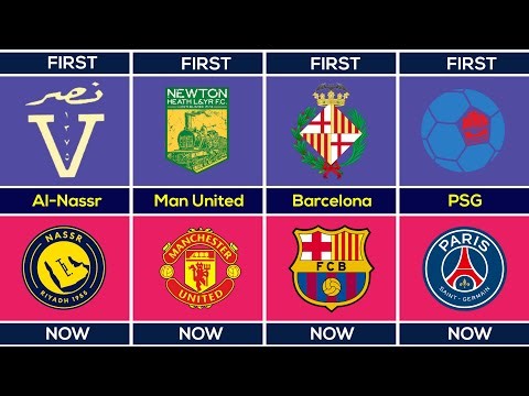Then vs Now: Evolution of Football Club Logos 🔥