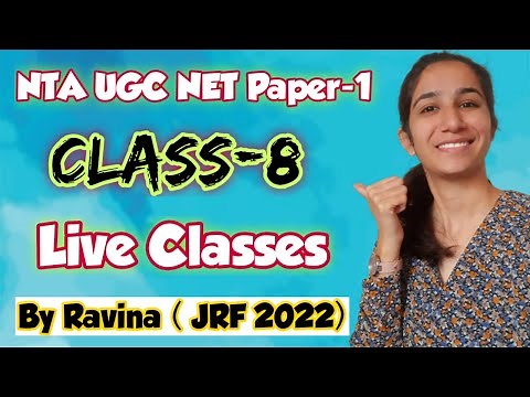 Class-8 | Learner Characteristics-Adolescent Learner |NTA UGC NET Paper-1| Teaching Aptitude |Ravina