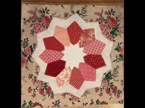 Dresden Plate Double Background Tutorial