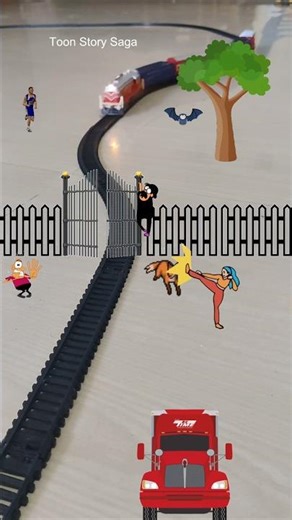 Dog Cartoon 🐶 🐕| Dog Train Video | Dog Video | Cartoon Dog #dog #cartoon | Dog Wala Cartoon