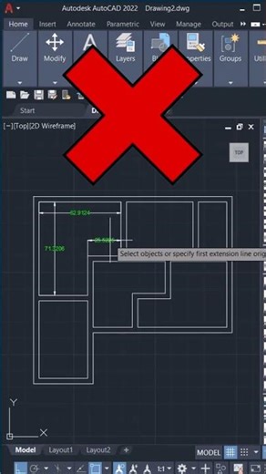 Auto Dimension in AutoCAD