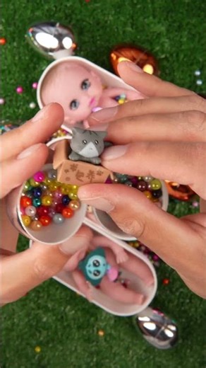 ASMR introduces a luminous figure shining as colors erupt like storm flashes