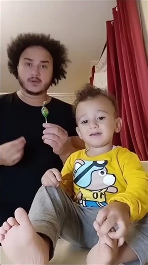 Little baby cries for little lollipop #shorts#funny