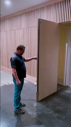 🤯 Secret Vault Room Hidden in Plain Sight! Wooden Wall Door Reveal