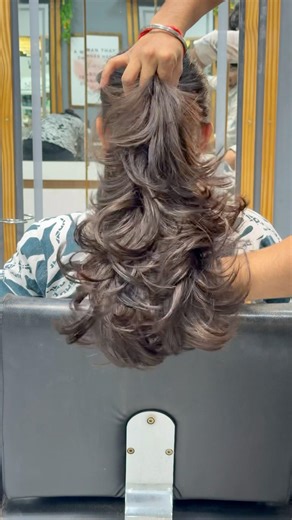 Flower 🌷 hair cut 💇‍♀️ #shots #hair #haircut #salon