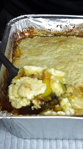 Easy One-Pan Peach Cobbler Recipe