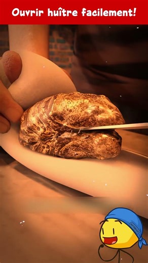 Ne Mangez PAS d'Huître Avant de Voir Ça ! (Perle Cachée ?) 😱 #cuisine #huître #astuce