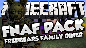 Fredbear’s Family Diner Resource Pack – FNAF Minecraft Pack Showcase