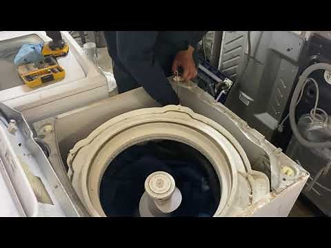 Como arreglar los resortes en una lavadora 👍