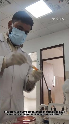 Biochemical Test Performance in Microbiology | Complete Step-by-Step Procedure & Results#viral