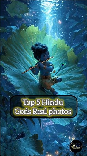 Top 5 Hindu gods Real photos 🙏 #hinduism #shorts #viral #krishna #aesthetic #ram