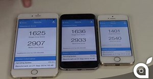 I benchmark test su iPhone 6 e iPhone 6 Plus rivelano dettagli interessanti
