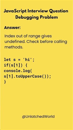 Accessing a value outside the valid range returns undefined #shorts #coding #javascript