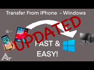 Transfer Files Between iPhone And WIndows (2022) THE EASY WAY!