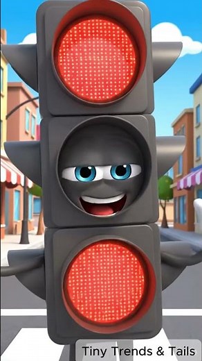 Stop Stop It’s Red 🚦 | Traffic Light Song (Safety Song) #shorts #shortsfeed