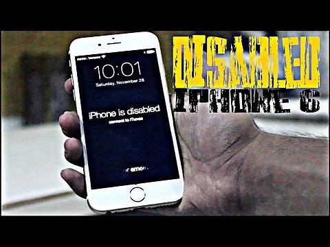 How to Fix Disabled/Password on iPhone 6