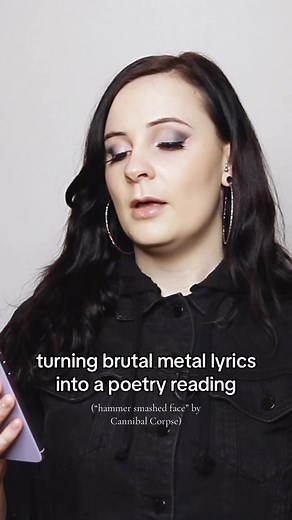 6.1K views · 157 reactions |  full video on patreon  what if a fancy Englishwoman read Cannibal Corpse lyrics #metal #deathmetal #cannibalcorpse #hammersmashedface | Conquer Divide | Facebook