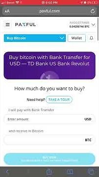 How To Make a Bank Transfer To Purchase Bitcoins From Me Through Paxful