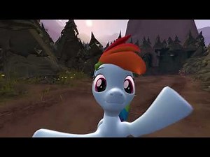 Rainbow Dash want to Hug You [My little pony hugging SFM]