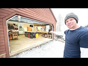 I Turn my Attached Garage into a Full Time Wood Shop...