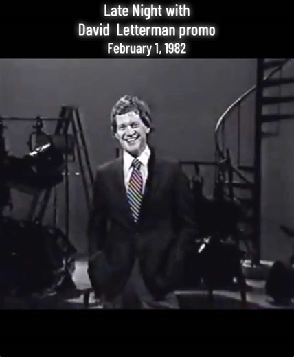Late Night with David Letterman promo - February 1, 1982 #snl #saturdaynightlive #davidletterman #latenightwithdavidletterman #davidlettermanshow @Saturday Night Live - SNL @David Letterman @david letterman @Late Night with Seth Meyers
